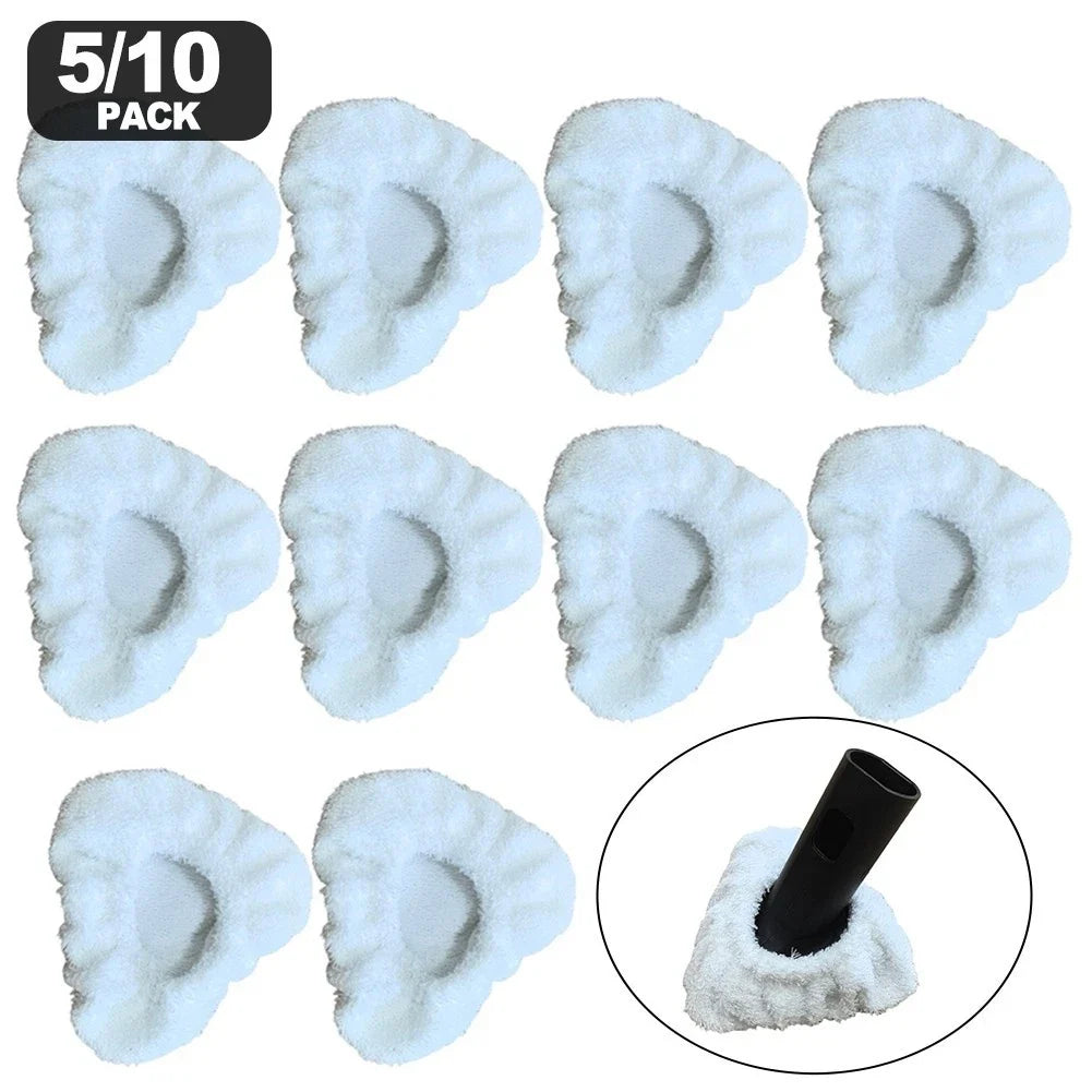 Microfiber Bonnets for Dupray Steam Cleaner (Pack of 5 or 10)