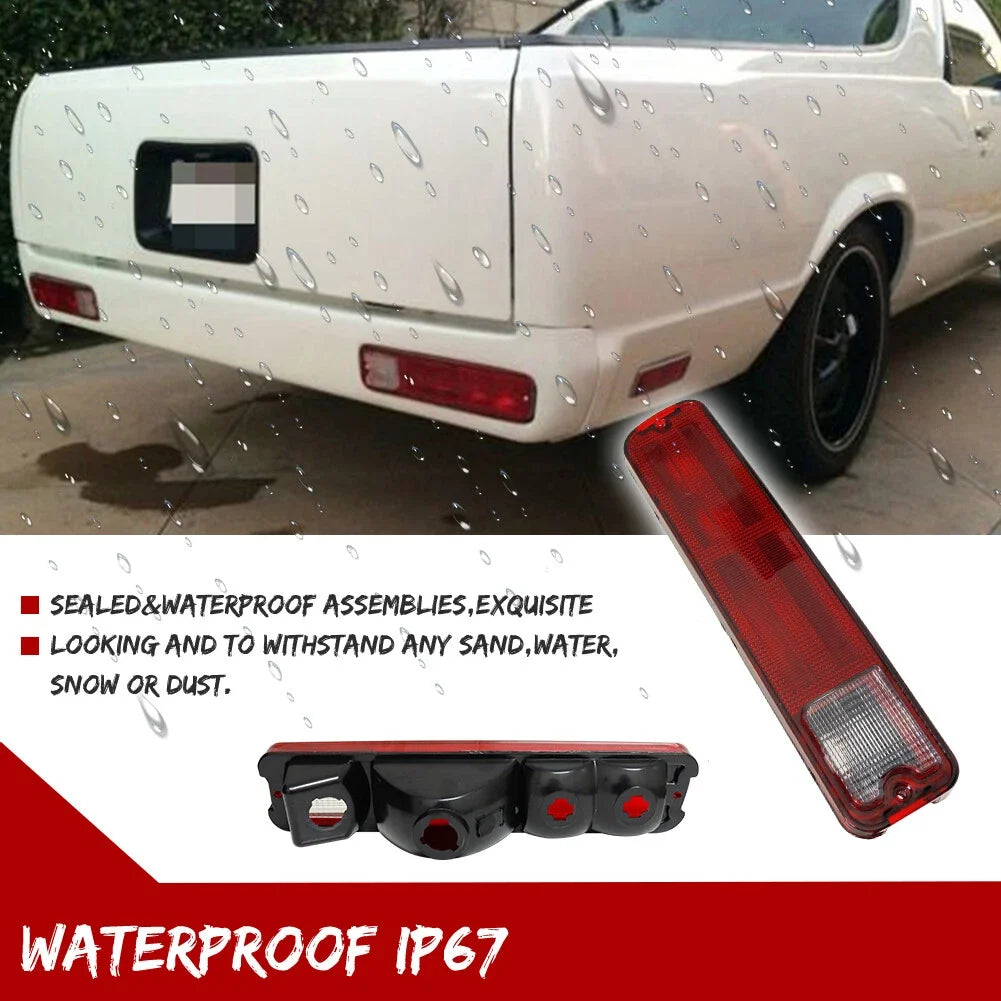 Set of 2 Rear Tail Lights for Chevy El Camino Malibu/GMC Caballero (1979–1987)