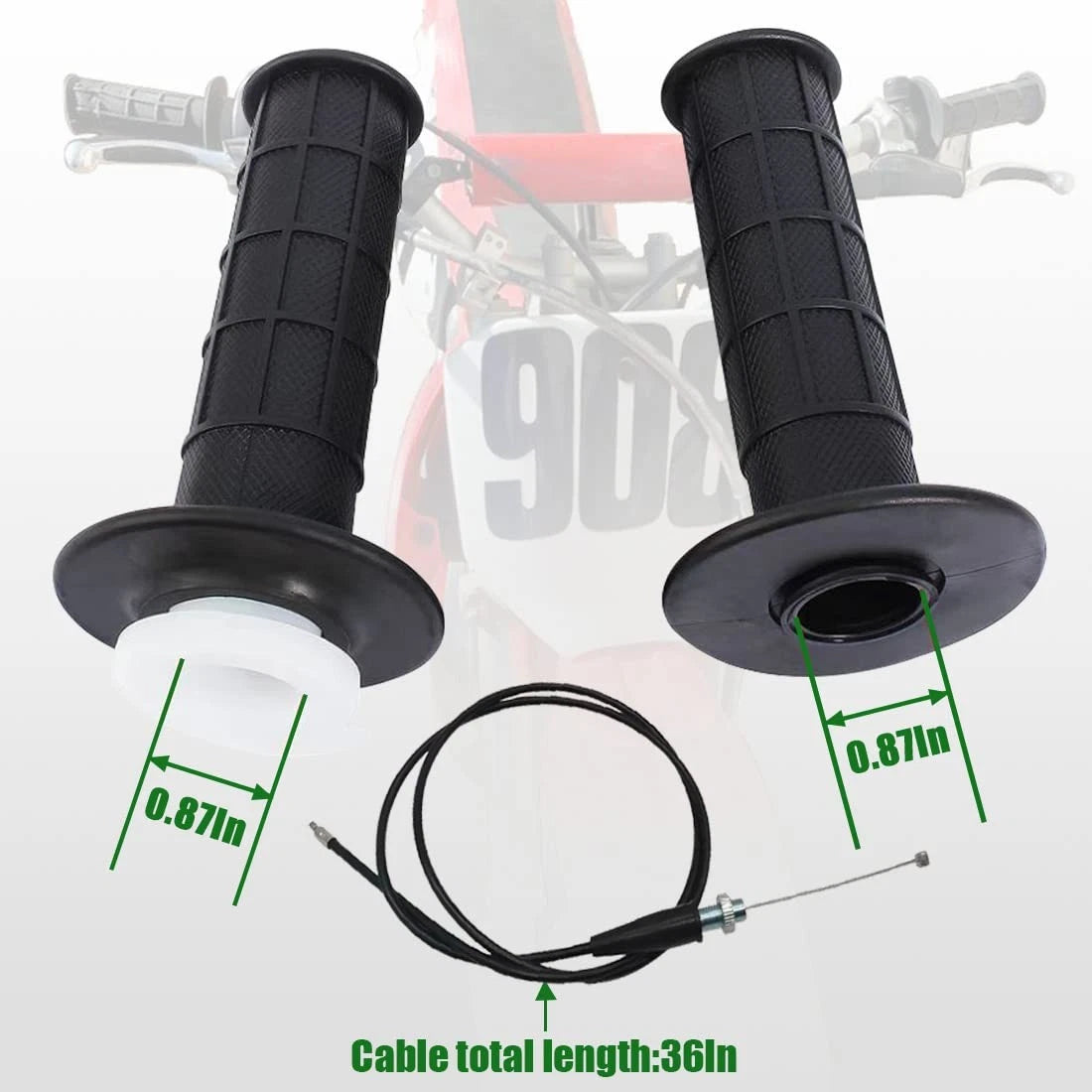 Throttle Assembly Cable for Honda XR50R XR70R CRF50 (2000–2023)