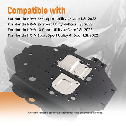 Engine Splash Shield for Honda HR-V (2019) J8956L, 74111T7WA00, 74111-T7W-A00