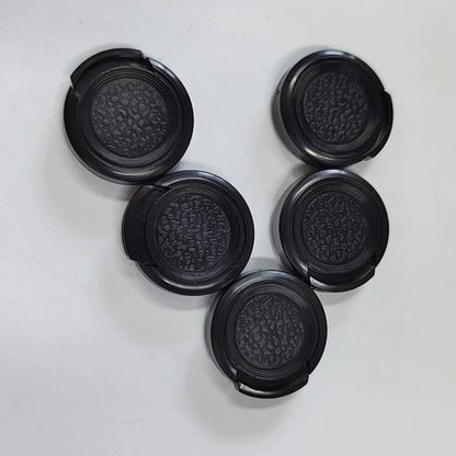 5Pcs 34mm Snap On Front Cap for DSLR SLR Camera Lens