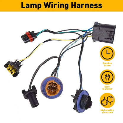 Headlight Wiring Harness 15950809 for Chevy Tahoe Suburban Avalanche (2007–2014)