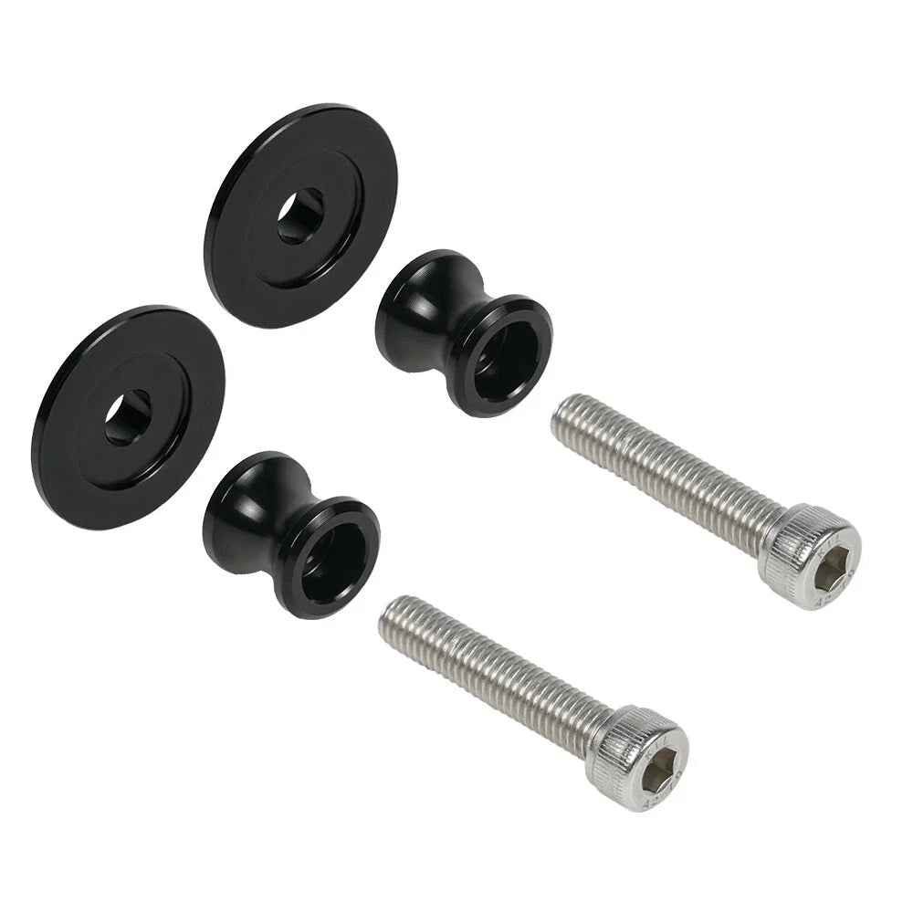 CNC Swing Arm Sliders Spools 10mm for Kawasaki Ninja 250R (1988–2013)
