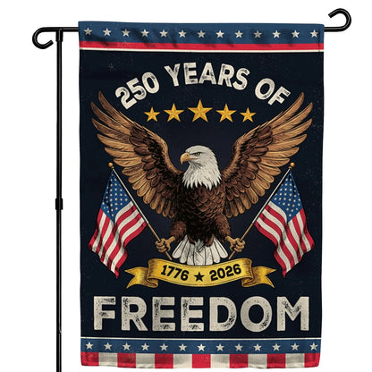 12x18 Garden Flag for America USA (250th Anniversary)