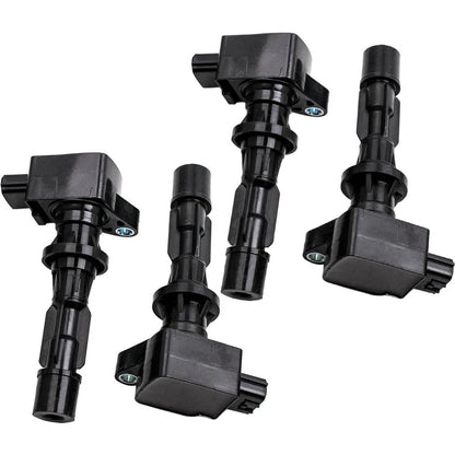 Set of 4 Ignition Coils UF540 for Mazda 3 6 CX-7 MX-5 (2006–2015) L3G218100A E1040
