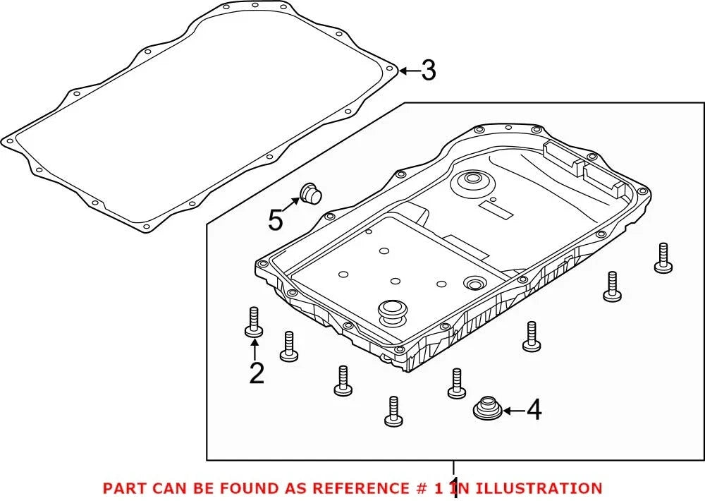 Transmission Oil Pan for Dodge Durango Charger (2011–2023) 68261504AA