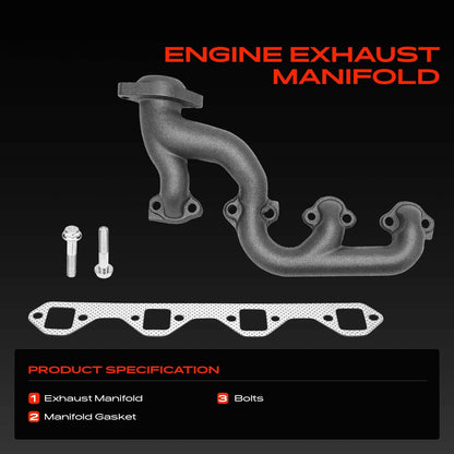 Driver Exhaust Manifold for Ford Explorer Mercury (1998–2001) XL2Z9431CA, 674-334