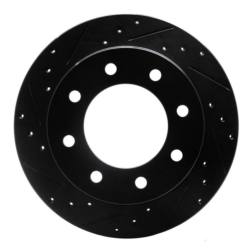Rotor Set for GMC Savana 2500 (2003–2009) | Drilled and Slotted | ALX-PAU-DF-8002-48058-CLA16