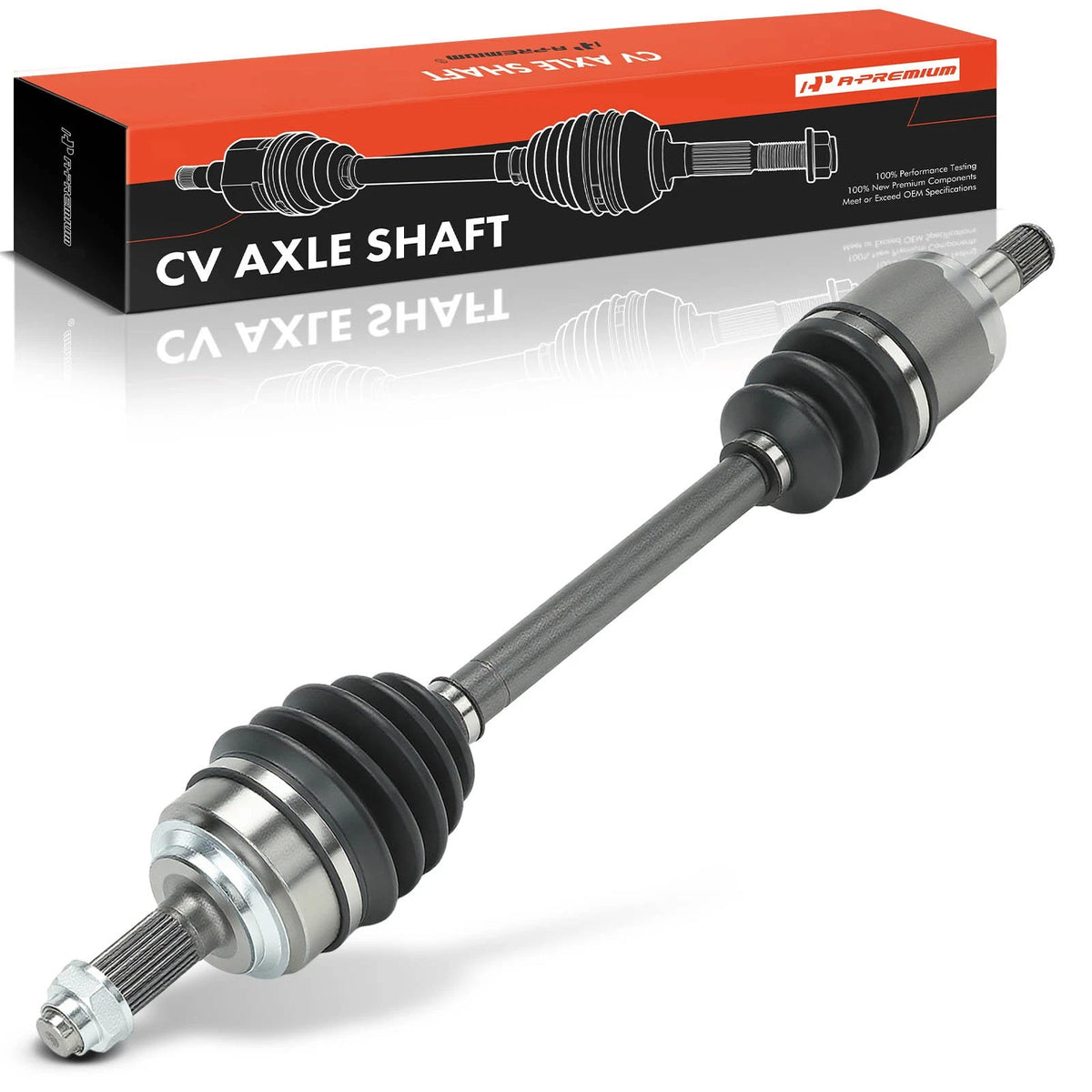 Front Left CV Axle Assembly for Honda Civic CR-Z (2011–2015) - 44306SZTA00, 44306SZTA01, 44306TR3A51, NCV36163