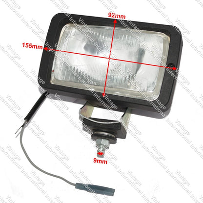 12V Halogen Work Light for Ford Truck JCB John Deere