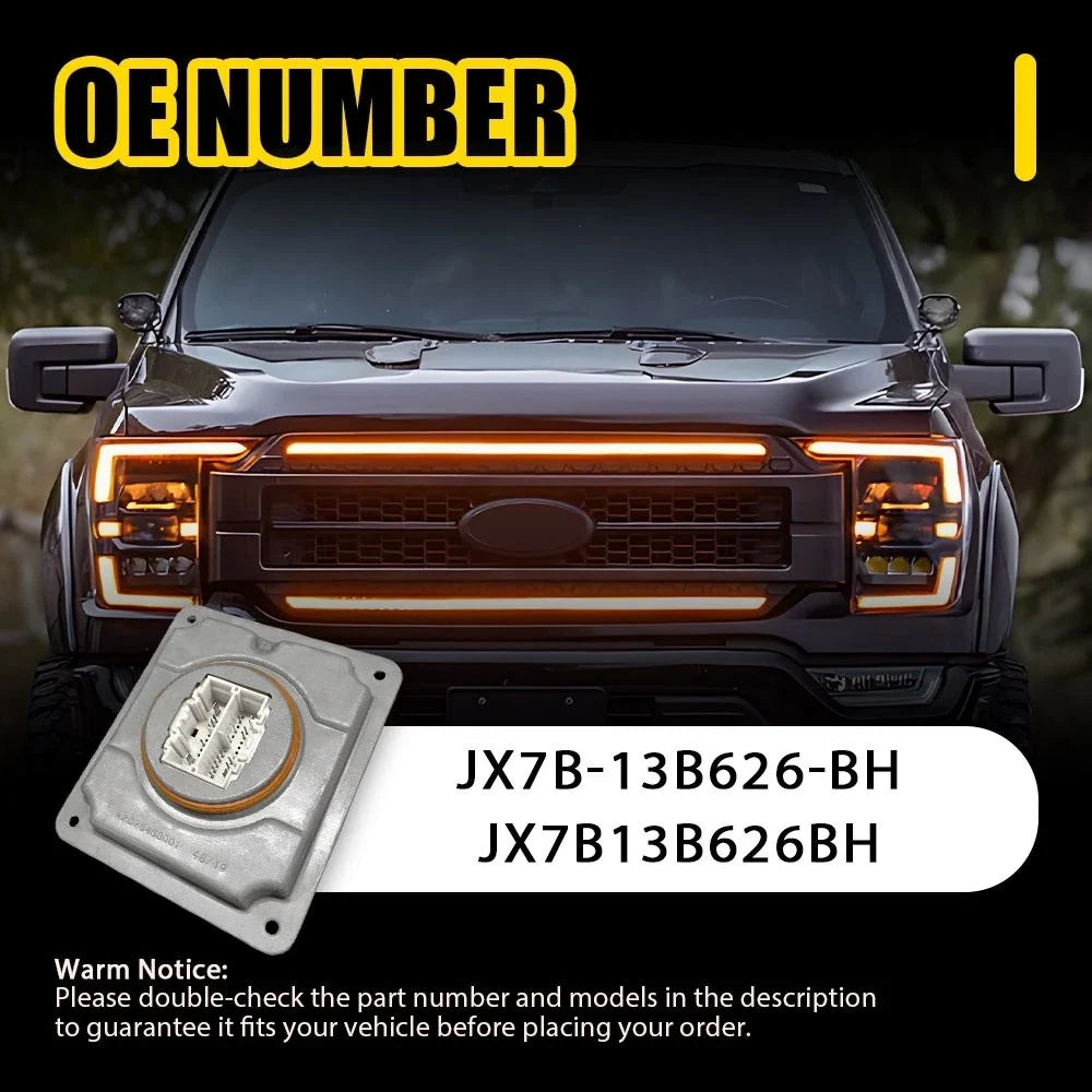 LED Headlight Control Module Ballast for Ford F150 F250 F350