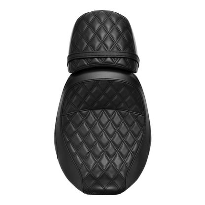 Black Driver Passenger Seat for Harley CVO Street Glide FLHXSE (2023–2024)