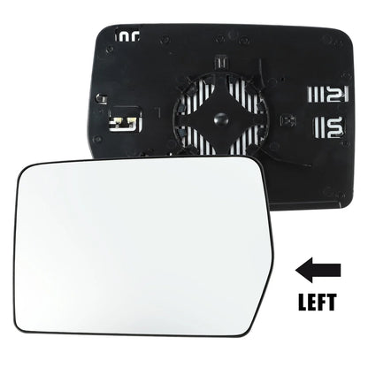 Left Side Mirror Glass for Ford F150 (2004–2014) & Lincoln Mark LT (2006–2008)