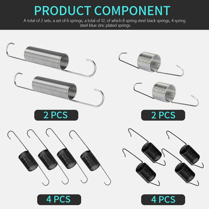 12pc Carburetor Return Spring Kit for Dorman 59207 (Replacement)