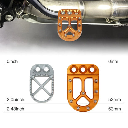 Billet CNC Wide Brake Pedal Lever Pad Plate for Husqvarna 701 Enduro (2016–2023)