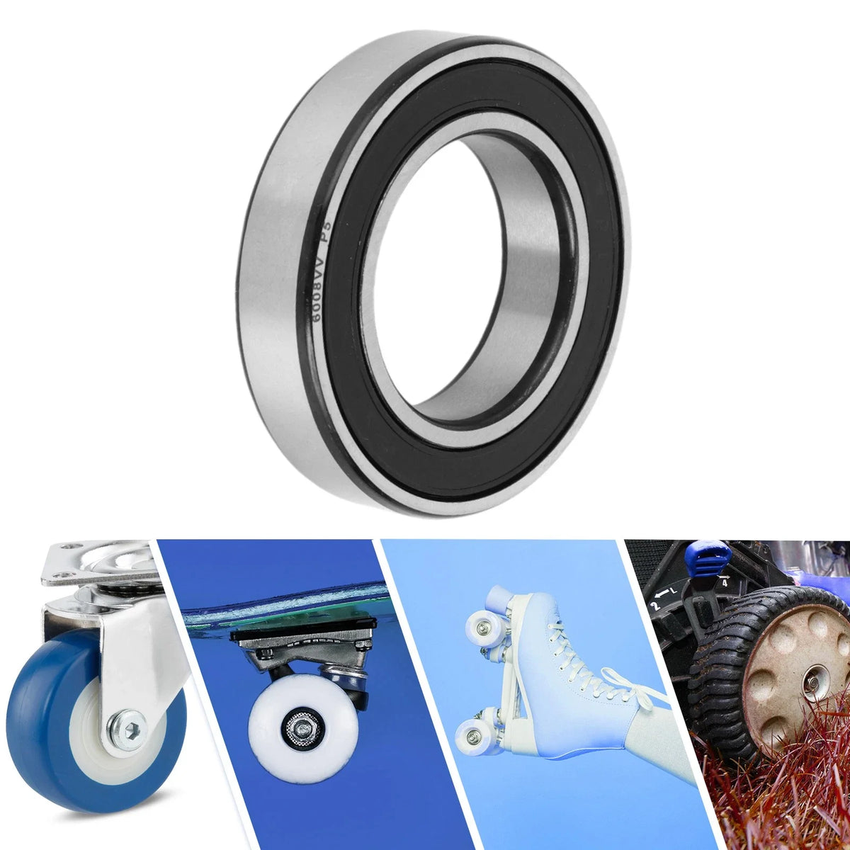 Deep Groove Ball Bearing 40x68x15mm for Scooter Skateboard (6008VV)