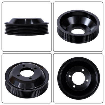 Water Pump, Fan Clutch & Pulley Kit for BMW E39 X5 E53 E46 (1995–2006)
