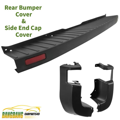 Rear Bumper Cover for Ford Transit 150 250 350 (2015–2024) - BACP000000672, CK4Z-17F774-DA, CK4Z-17F774-DC, CK4Z-17F774-DD, CK4Z-17F774-DB