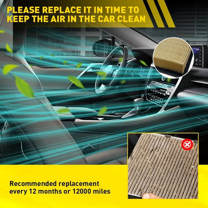 Set of 2 Engine and Cabin Air Filters for Lexus RX350 RX350L (2016–2022)