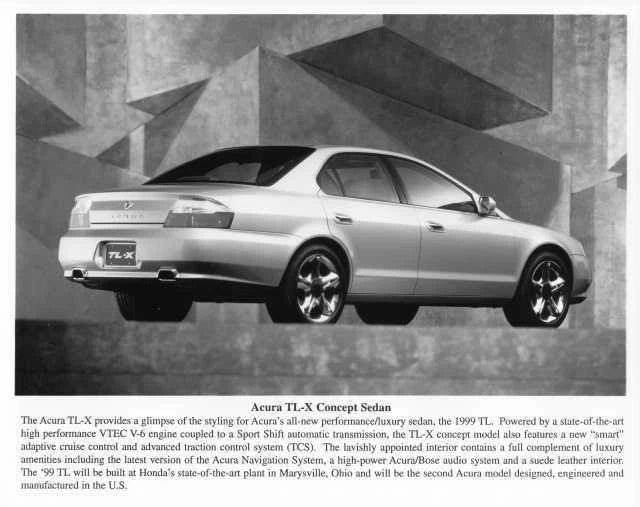 Performance Press Photo for Acura TL-X (1998)