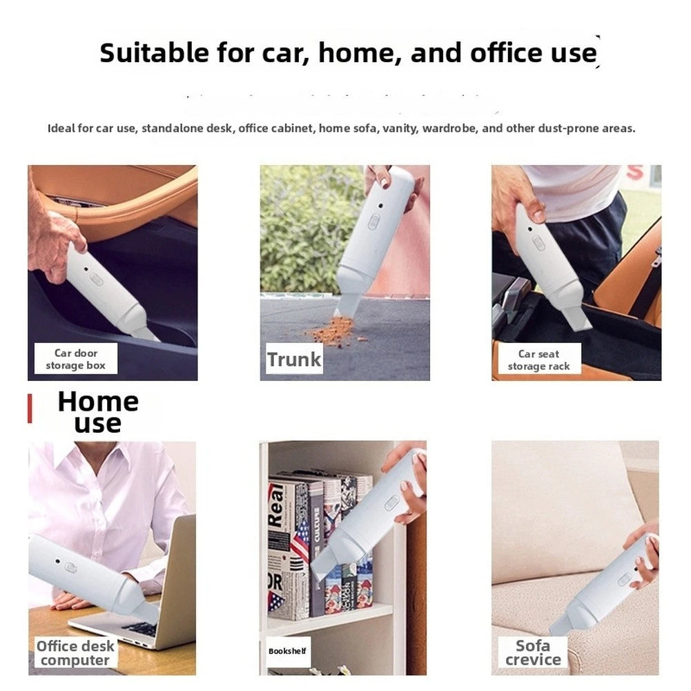 Cordless Car Vacuum Cleaner for Universal Use (Rechargeable, 30 Min Runtime)