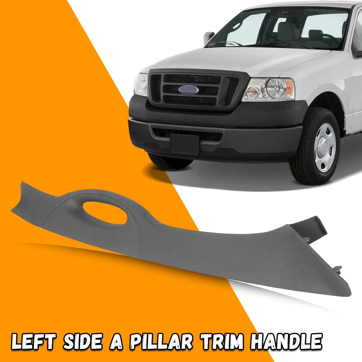 A Pillar Interior Trim Handle for Ford F-150 (2004–2008) - Gray