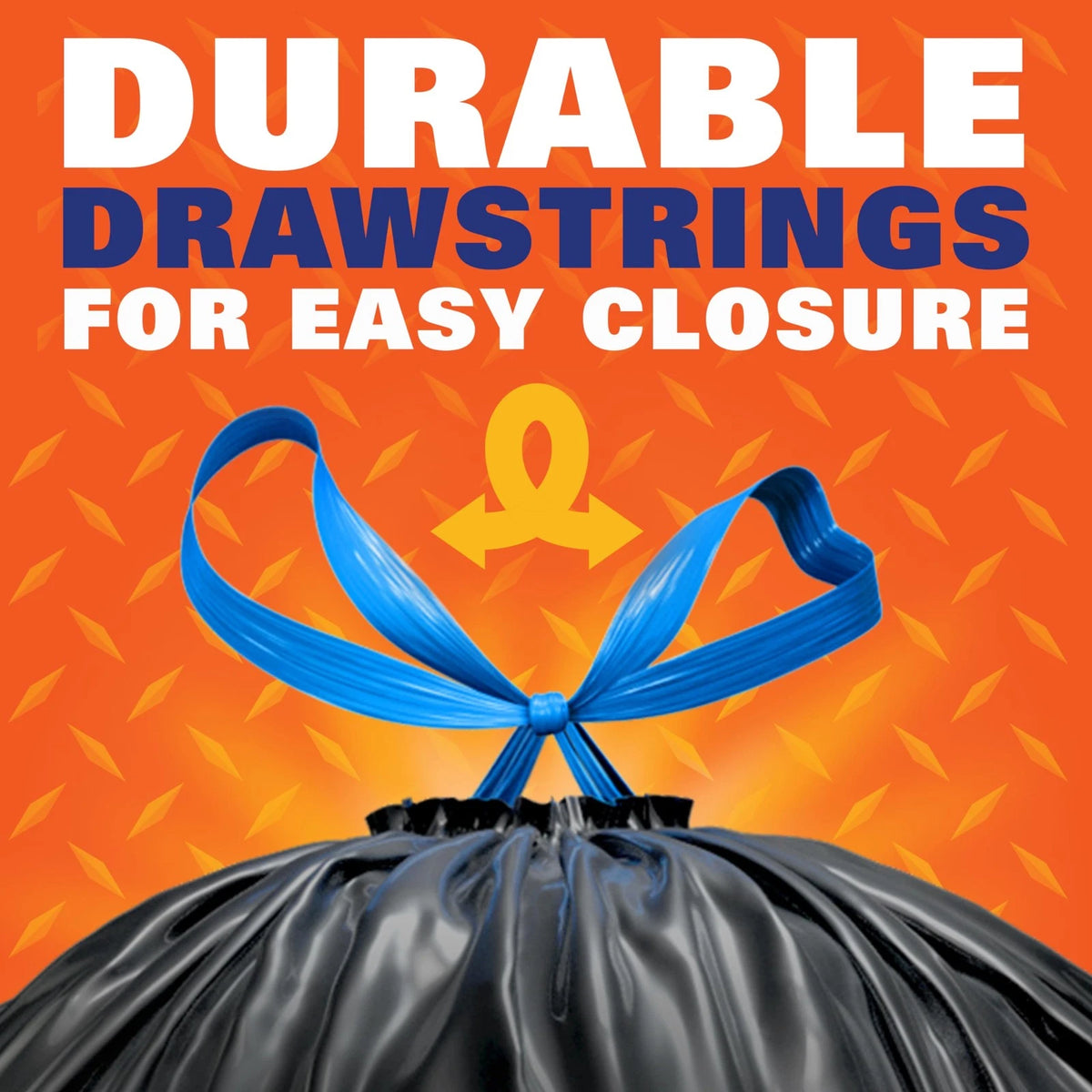 Extra Large Trash Bags for Hefty (33 Gallon, 48 Count)