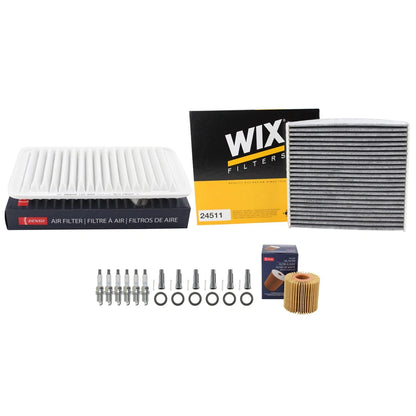 Tune Up Kit with NGK 6 Spark Plugs & Boots for Highlander 3.5 V6 (2008–2013)