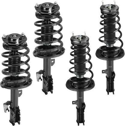 Set of 4 Complete Shock Struts for Toyota Camry Avalon Lexus ES350 (2007–2011)