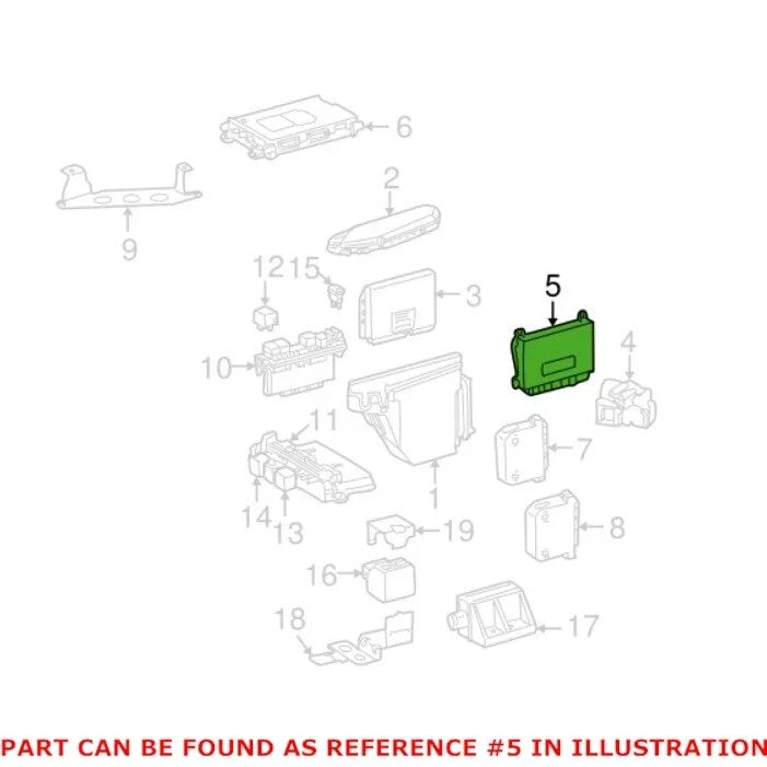 Automatic Transmission Control Module 0355454032 for Mercedes-Benz