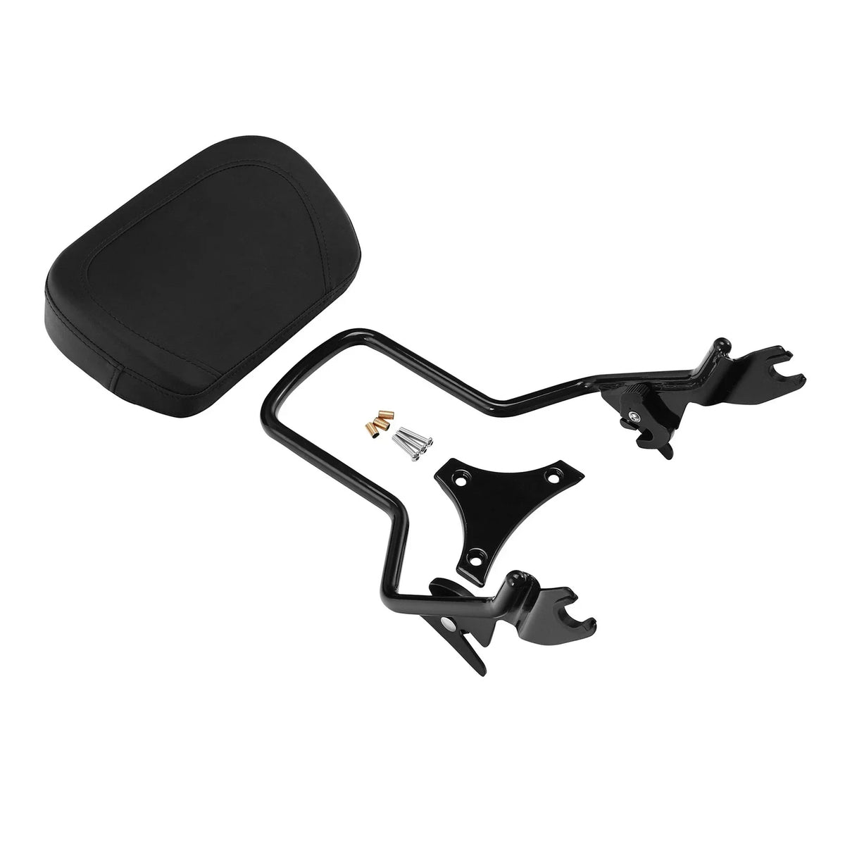 Detachable Backrest Sissy Bar Luggage Rack for Harley Street Glide (2009-2025)
