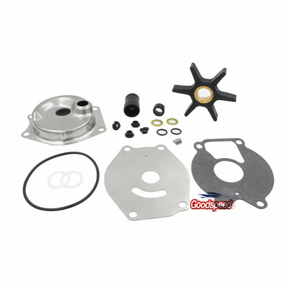 Outboard Water Pump Impeller Kit for Mercury Mariner Force 9.9 15 HP (1990–2023) 46-99157T2