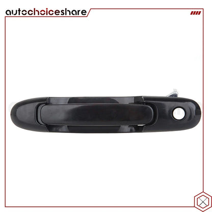 Set of 4 Exterior Door Handles Black for Toyota Sienna (1998–2003)