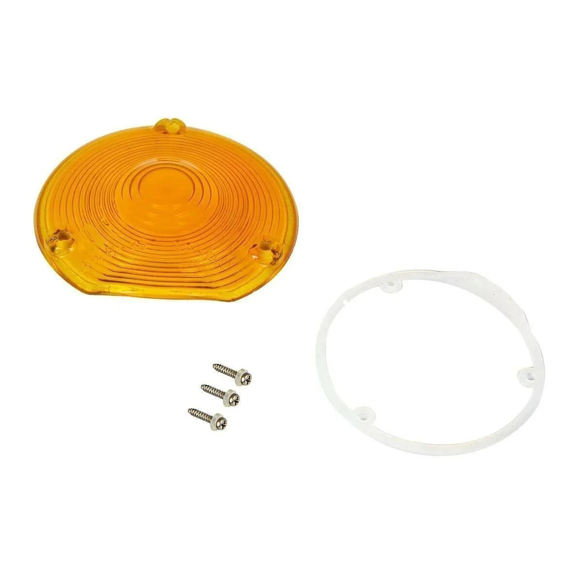 GG Glass Lens Replacement for Combination Light or Back of Cab Amber 84070