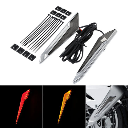LED Front Brake Fork Mount Lights for Honda Goldwing 1800 (2018–2025)