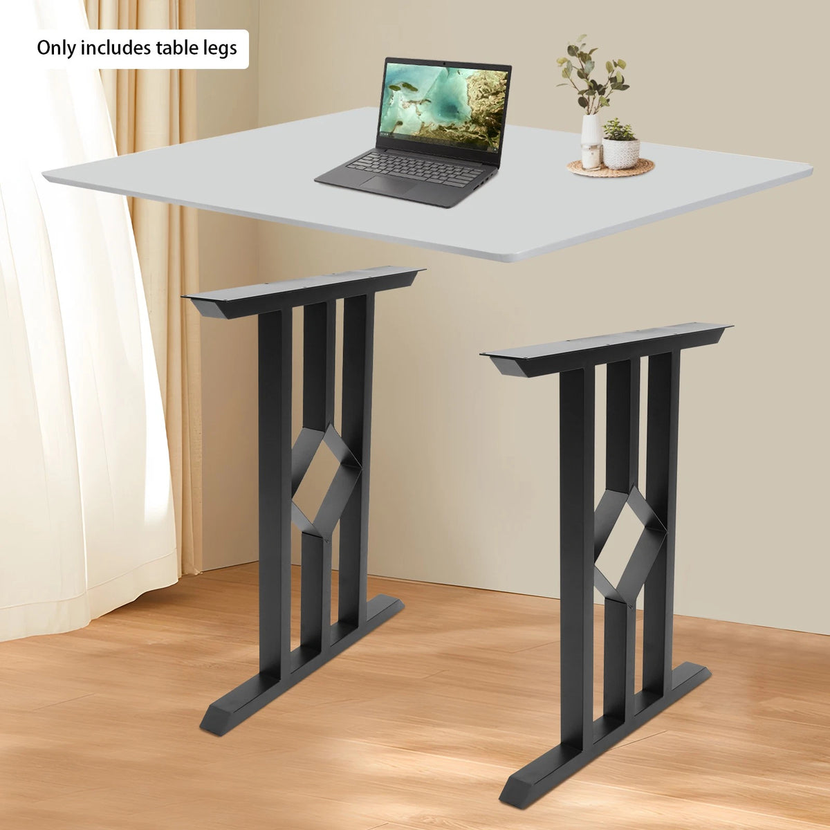 2X Metal Table Legs for Desk (28.5")