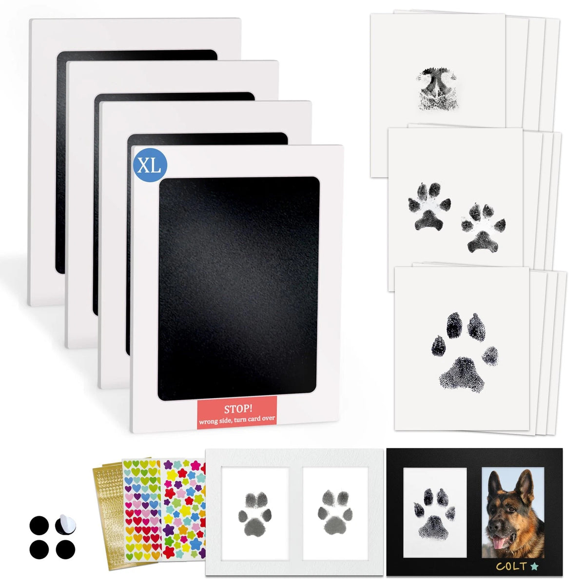 Inkless Paw Print Kit for Pets (Extra Large)
