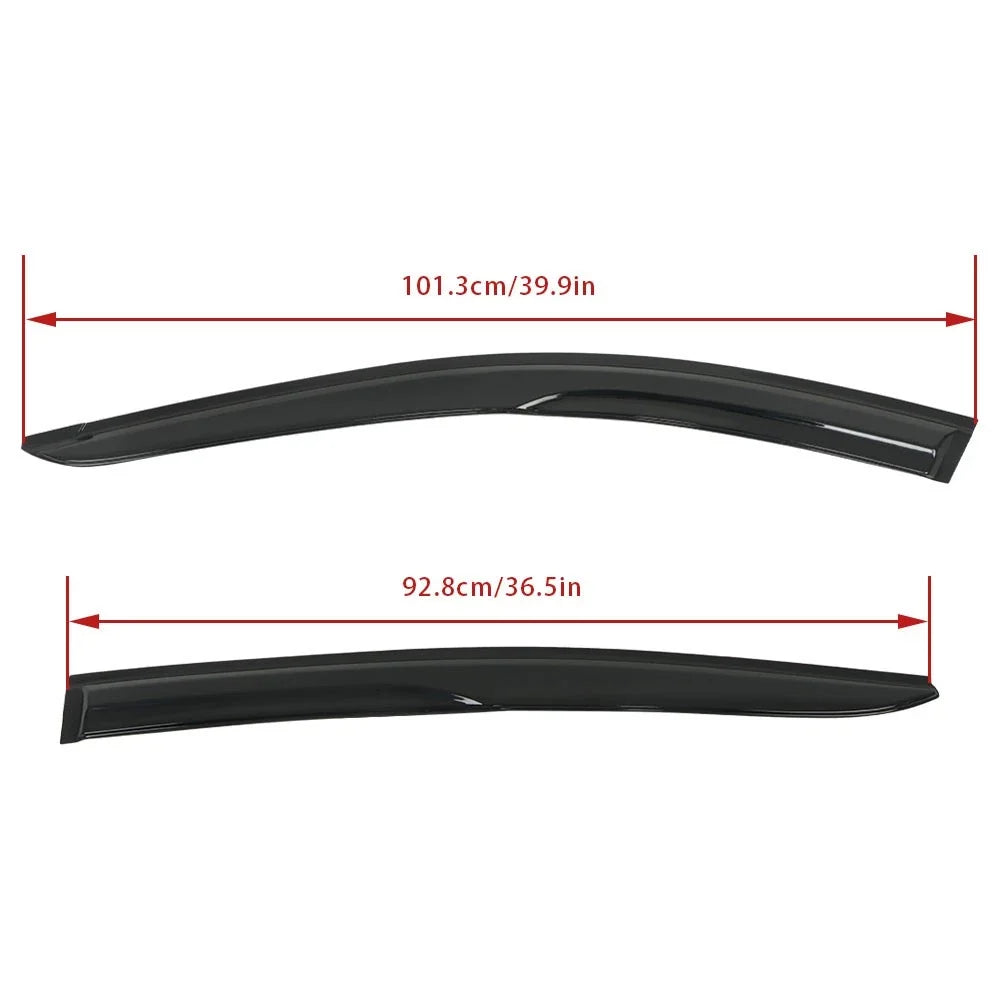 Set of 4 Rain Guards Window Visors for Nissan Altima (2019–2023)