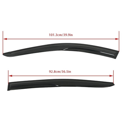 Set of 4 Rain Guards Window Visors for Nissan Altima (2019–2023)