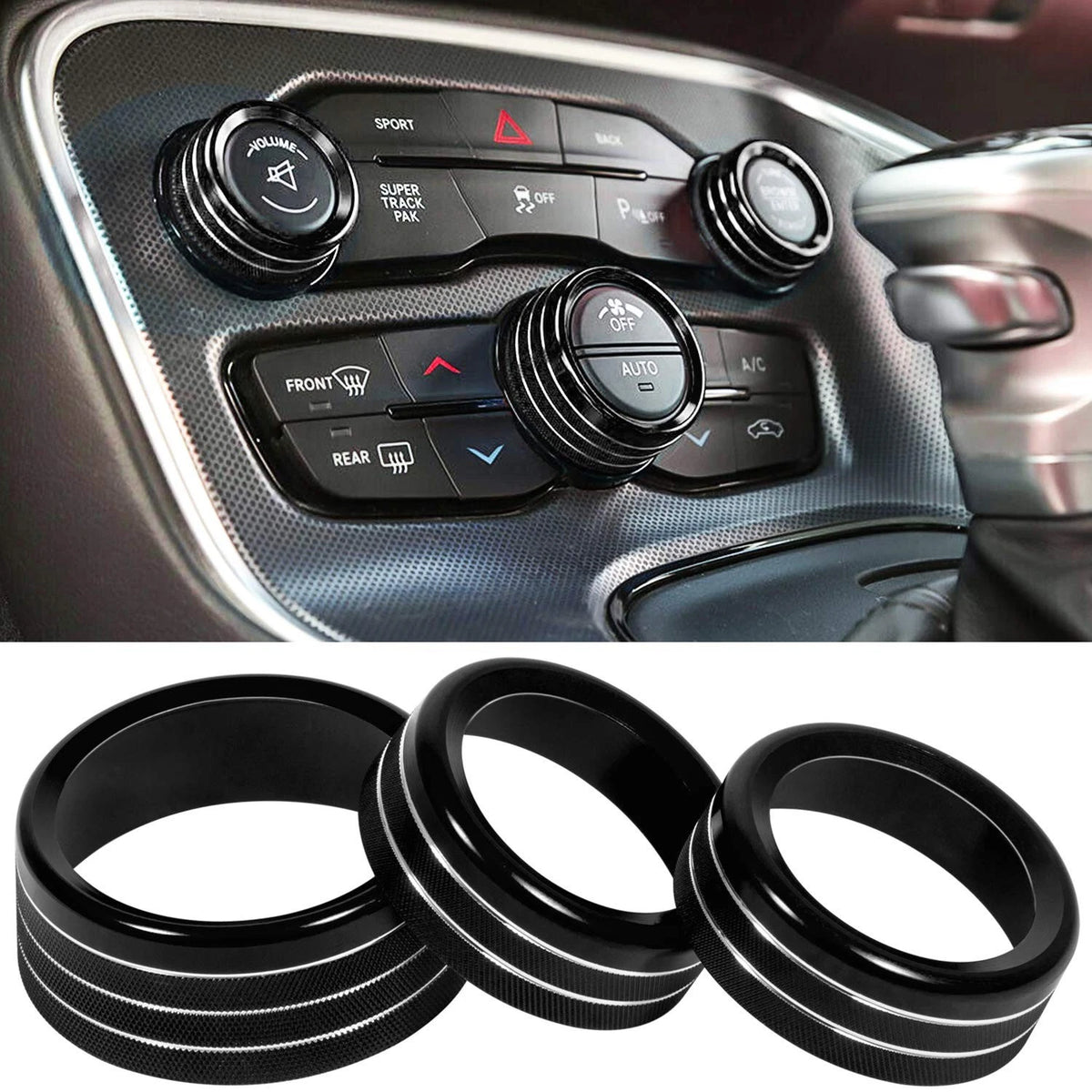 Air Conditioner Switch Knob for Dodge Challenger Charger Chrysler 300 Ram