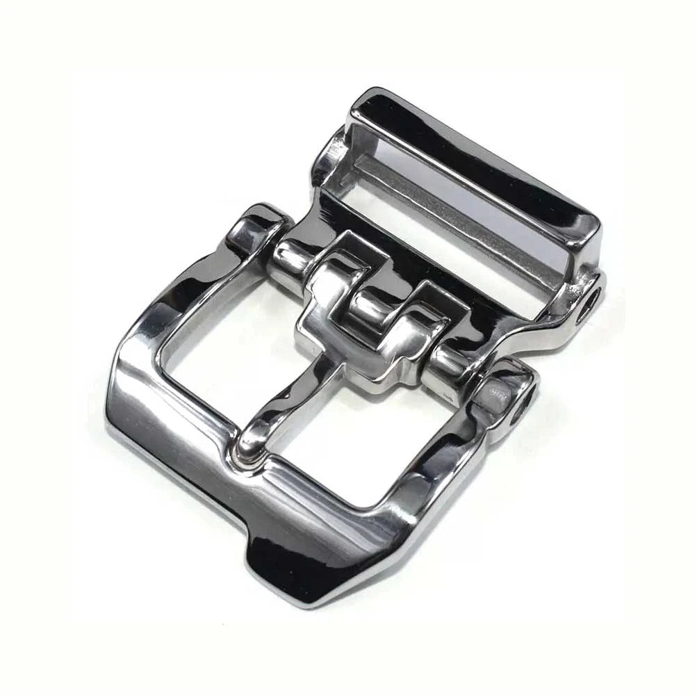 Set of 2 Heavy Duty Stainless Steel Belt Buckles for 1.5'' Belt