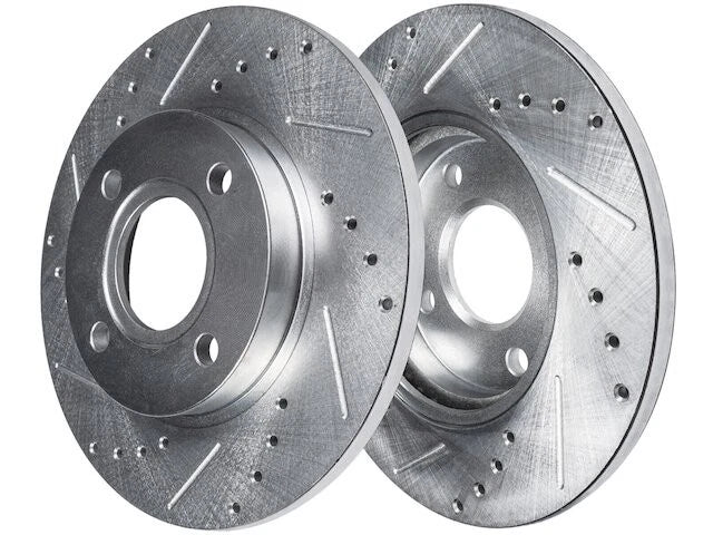 Set of 2 Rear Brake Rotors for Acura Integra (1990–1994) 33265XJBN