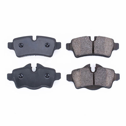 2X Powerstop Brake Pad Set Rear for Mini Cooper (2007–2015) 16-1309, SSCP1309