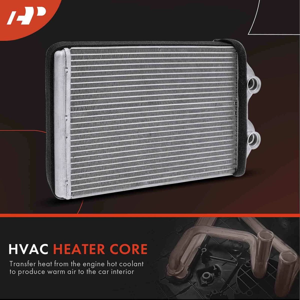 HVAC Heater Core for Toyota Sequoia Tundra (2001–2007) 87107-0C020, 93072