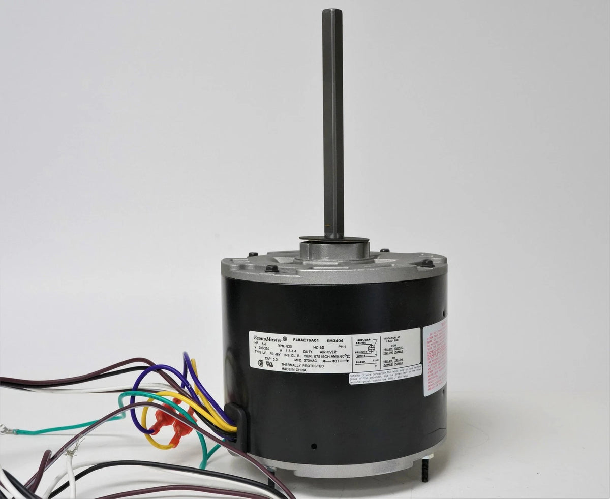 Air Conditioner Condenser Fan Motor for (1/4 HP, 230V, 825 RPM)