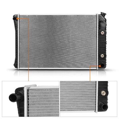 OE Style Aluminum Core Radiator DPI-730 for Chevy C/K Pickup Suburban (1973–1986)