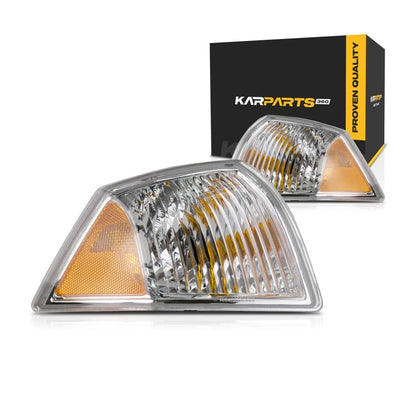 Set of 2 Turn Signal Lights for Jeep Liberty (2007–2010) MLX-PAIR-SHE033-120QL-CL360A50, CH2520144
