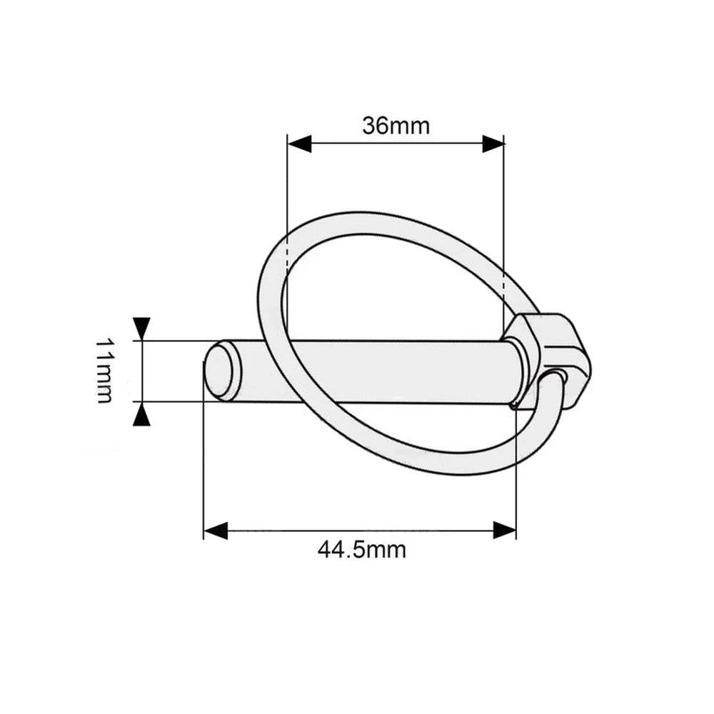 S.148 Round Linch Pin for White Oliver (Fits 11mm)