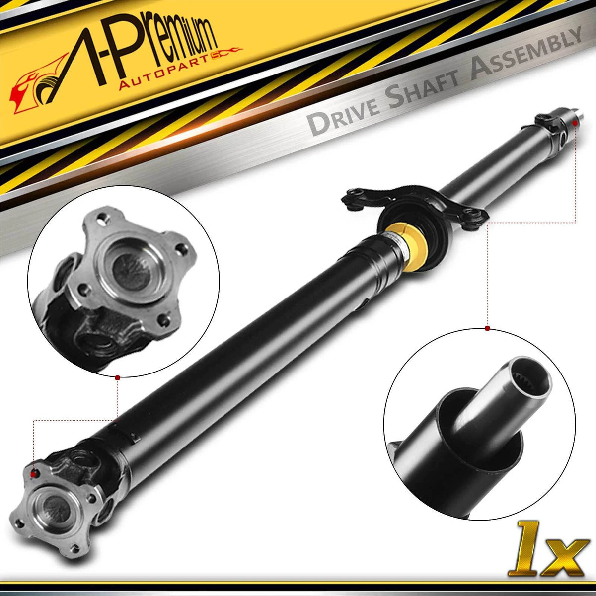 Rear Driveshaft Prop Shaft Assembly for Subaru Impreza (2008–2011) 27111FG020, 27111FG021, 65-7027, 936-924