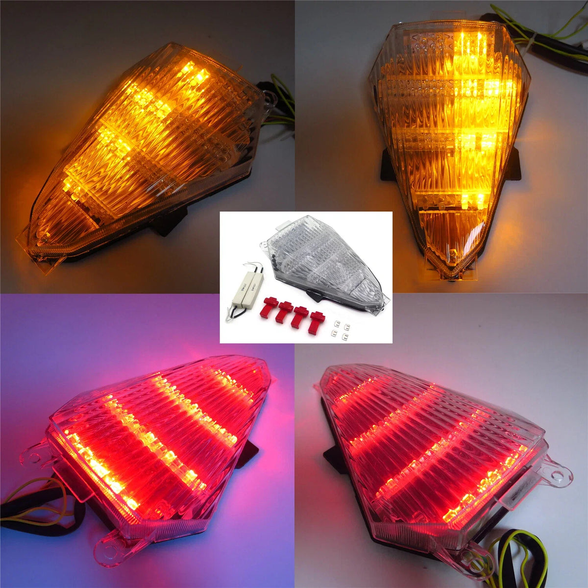 LED Rear Turn Signal Tail Light for Yamaha YZF R6 (2008–2013)